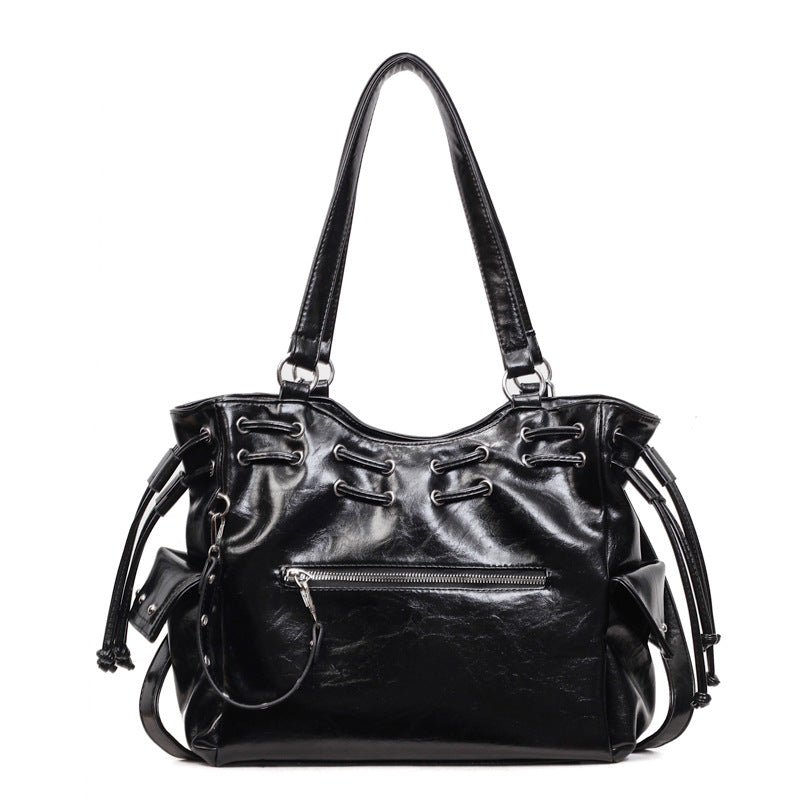 Mechanical Style High-grade Large Capacity Totes Shoulder Bags