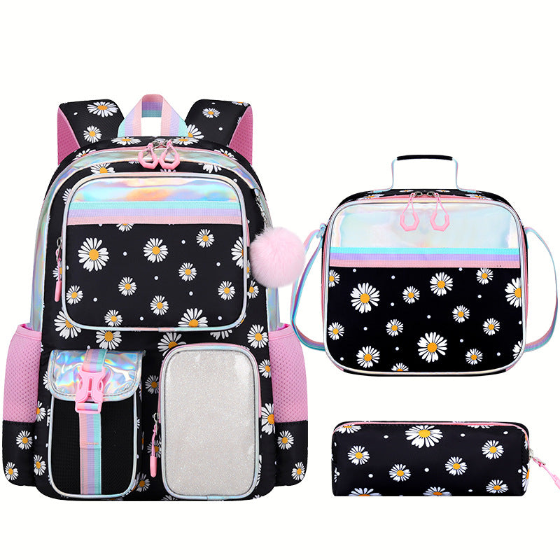 Printed Waterproof Little Daisy Cute For Primary School Bag