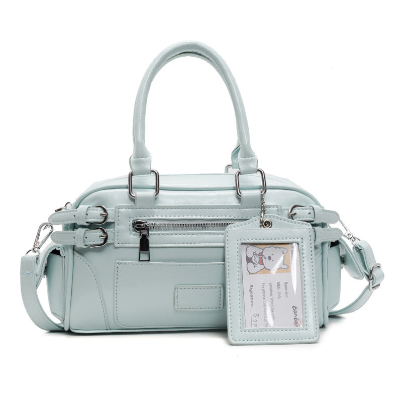 Women's Locomotive Style Portable Boston Summer Trendy Bags