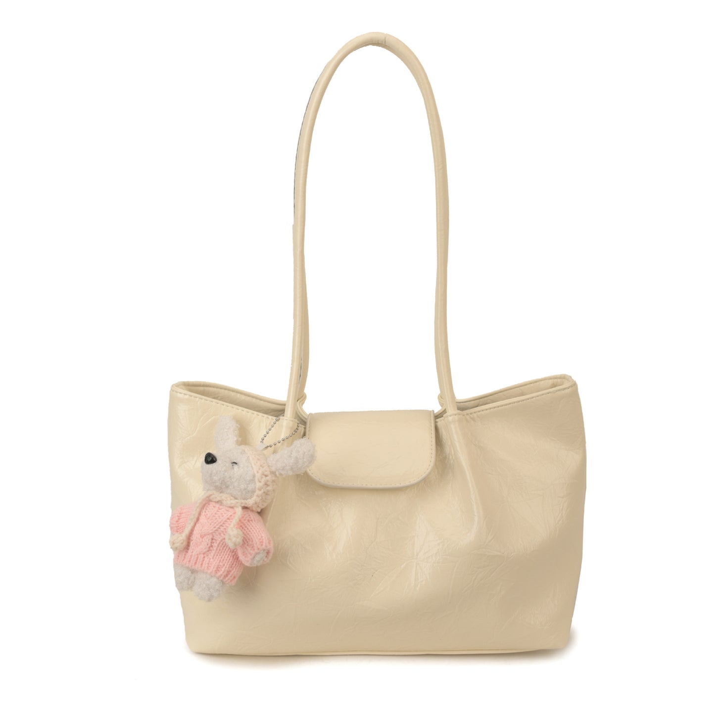 Women's Oil Wax Leather Korean Large Capacity Exquisite Fashion Women's Shoulder Bag