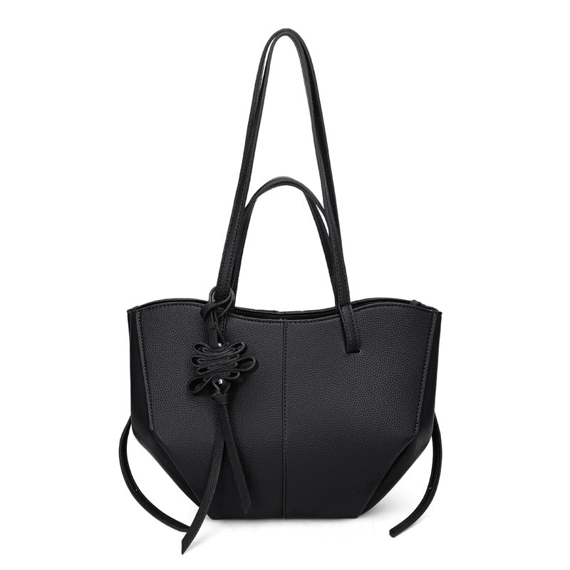 Women's Fashion High Textured Design Portable Vegetable Basket Women's Shoulder Bag