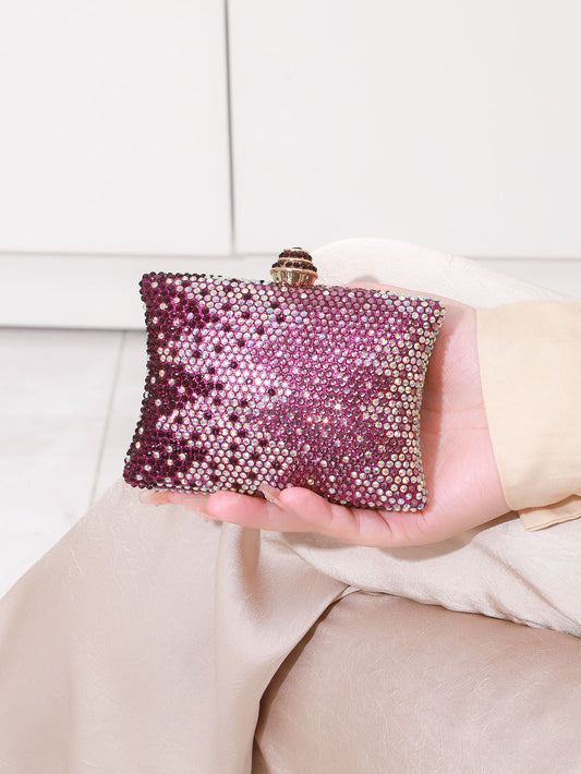 Dinner Rhinestone All Match Dress Diamond Women's Clutch