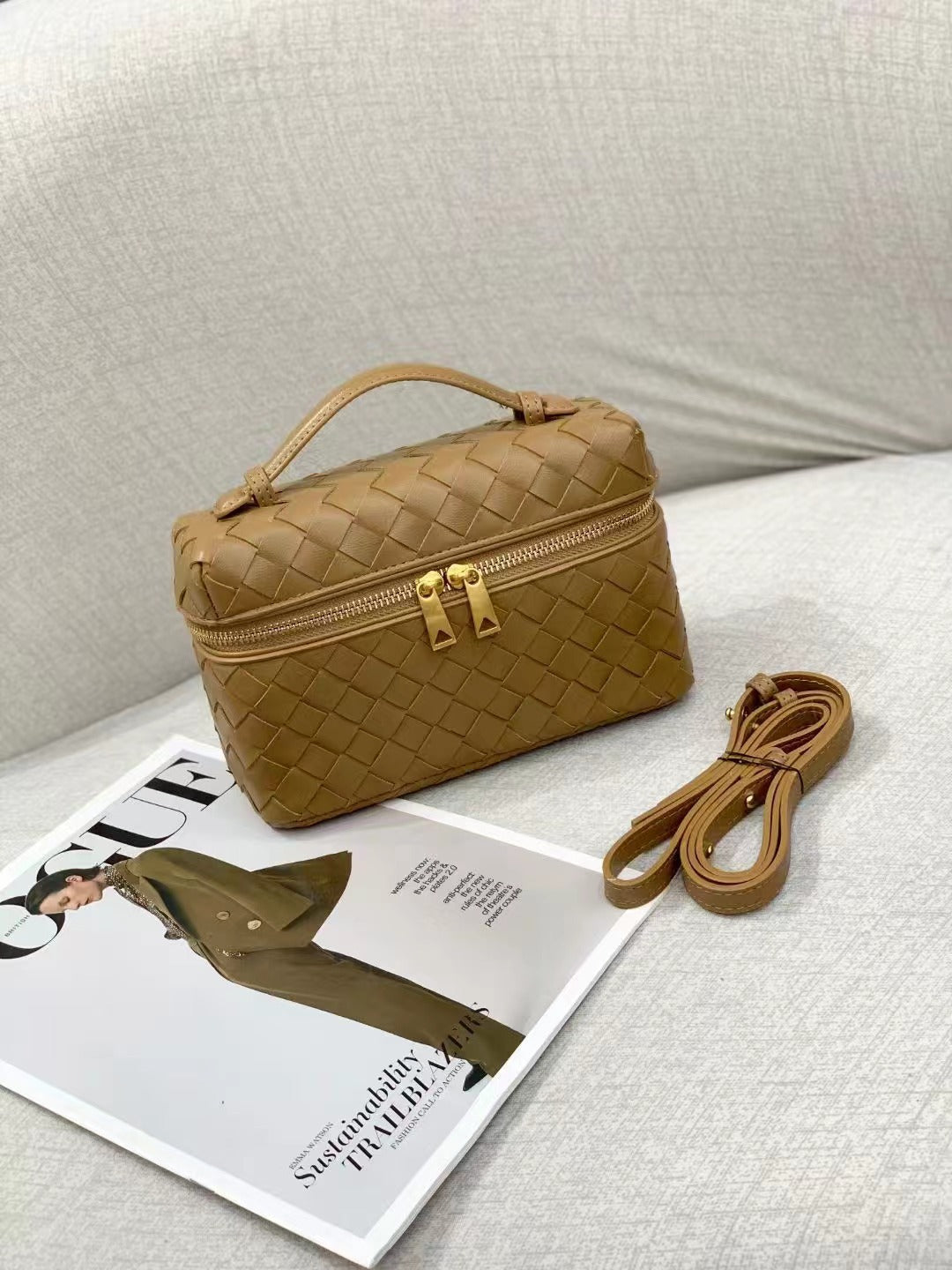 Women's Box Diamond Check Chain For Handbags