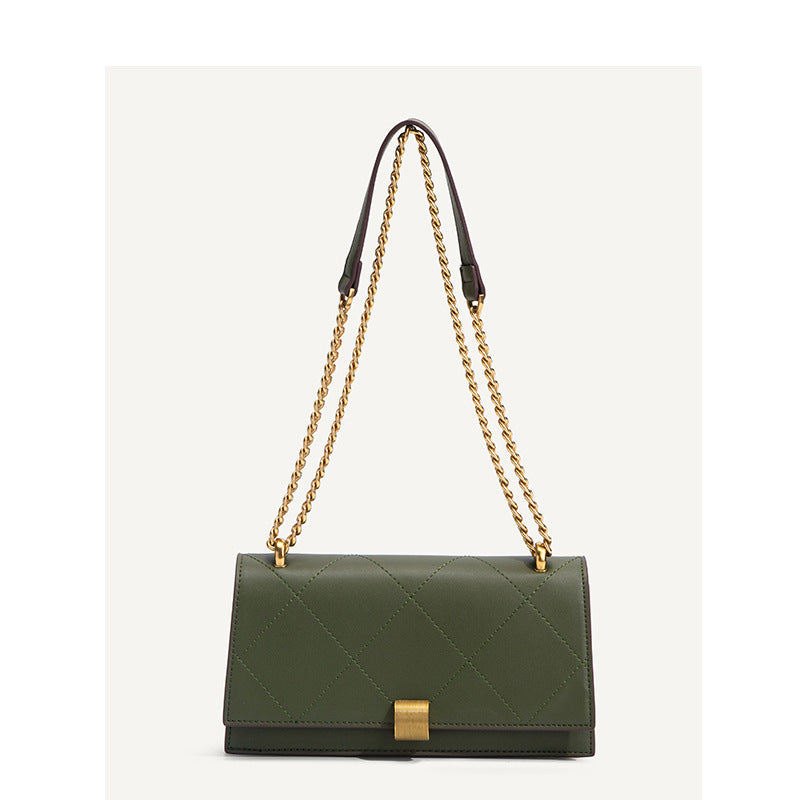Women's Fashionable Underarm Korean Style Trendy Diamond Chain Women's Messenger Bag