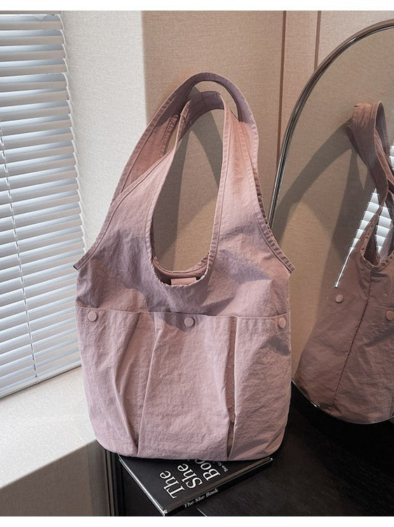 Women's Pleated Korean Style Commuter Underarm Large Women's Shoulder Bag