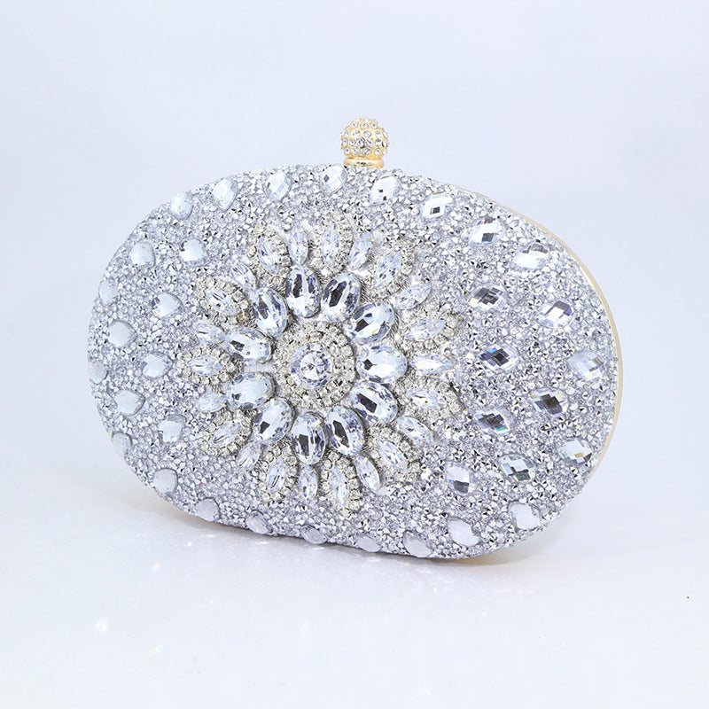 Women's Town Diamond Cheongsam Formal Dress Dinner Bag