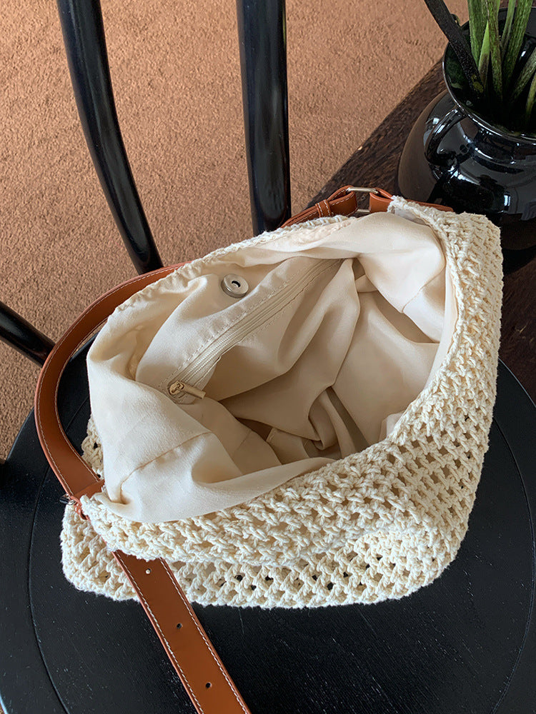 Beach Woven Fashion Hollow Knitted Large Capacity Bags