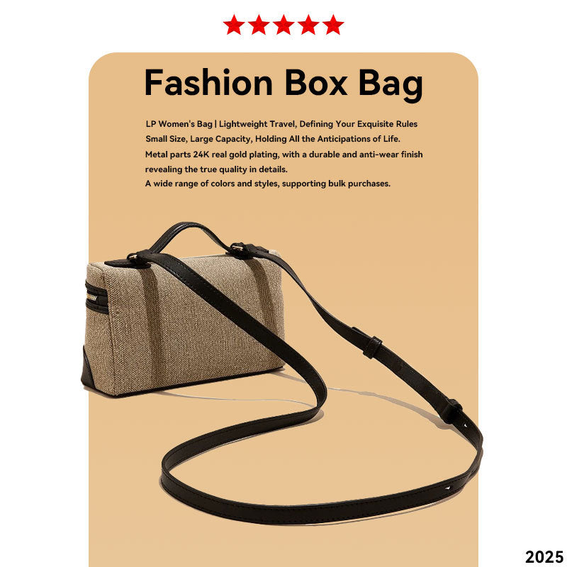 Women's Box Canvas Pouch Lunch Urban Simplicity Women's Shoulder Bag