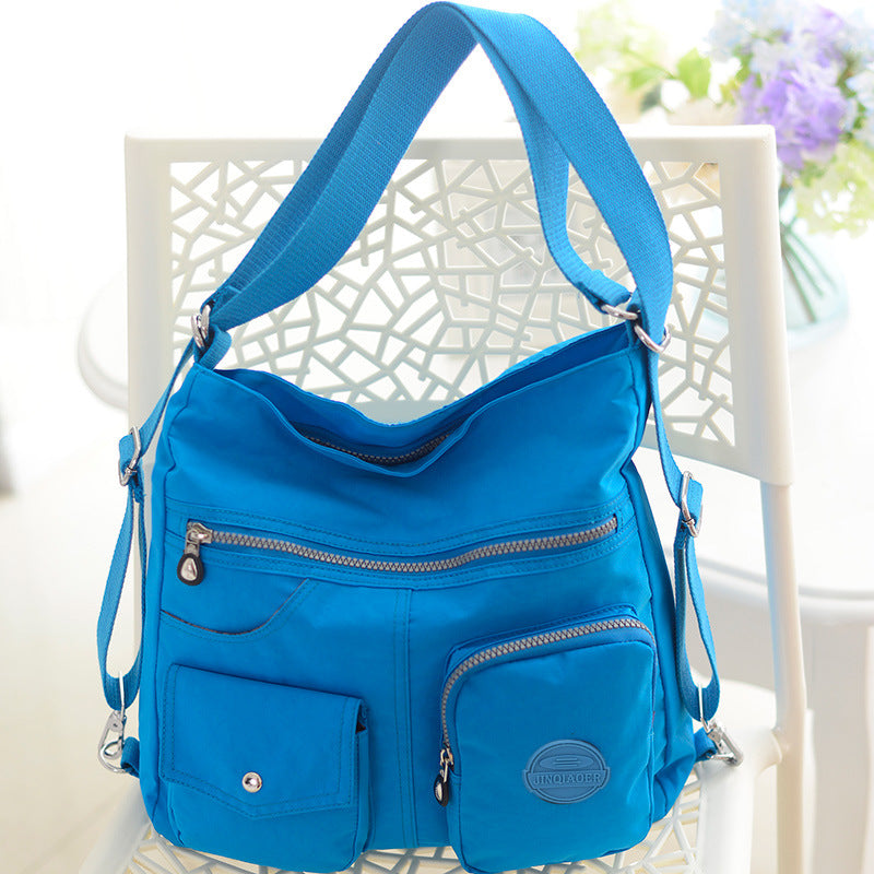 Women's Large Capacity Nylon Lightweight Shoulders Backpacks