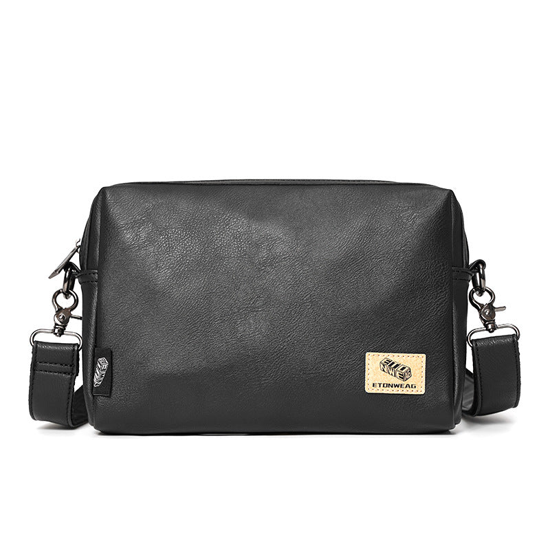 Men's Retro Simplicity Fashion Street Horizontal Men's Shoulder Bag