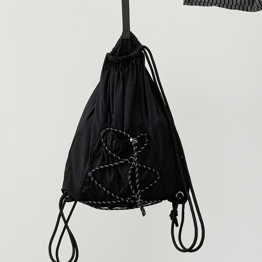 Women's & Men's Minority Commuter Lightweight Drawstring Bundle Nylon Women's Shoulder Bag