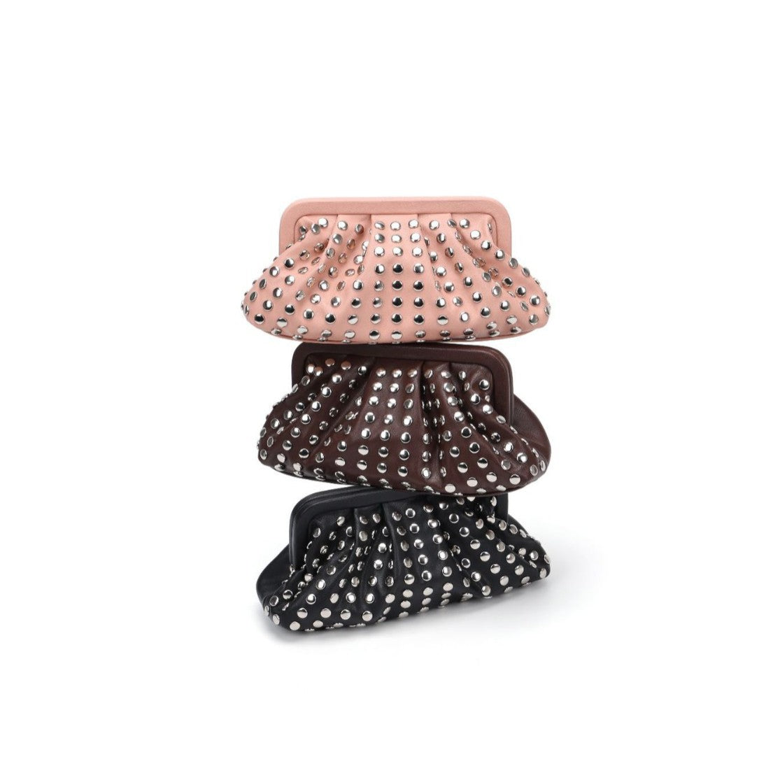 Women's Overseas Summer Rivet Dinner Vintage Design Women's Clutch