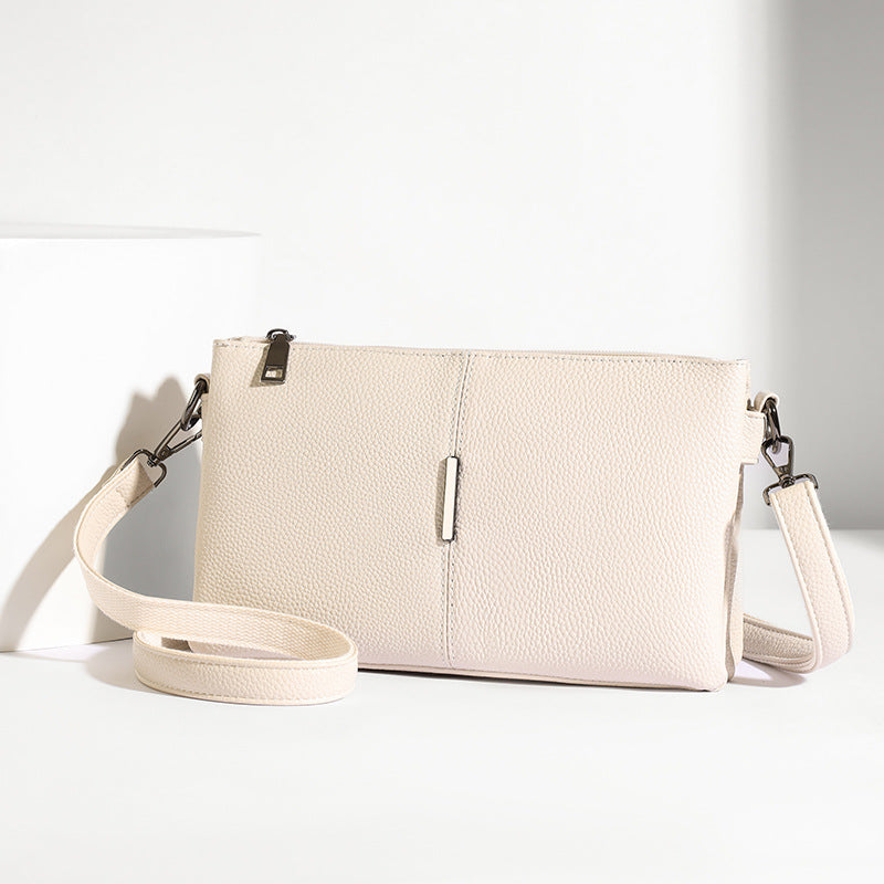 Women's Genuine Underarm First Layer Cowhide Commuter Bags