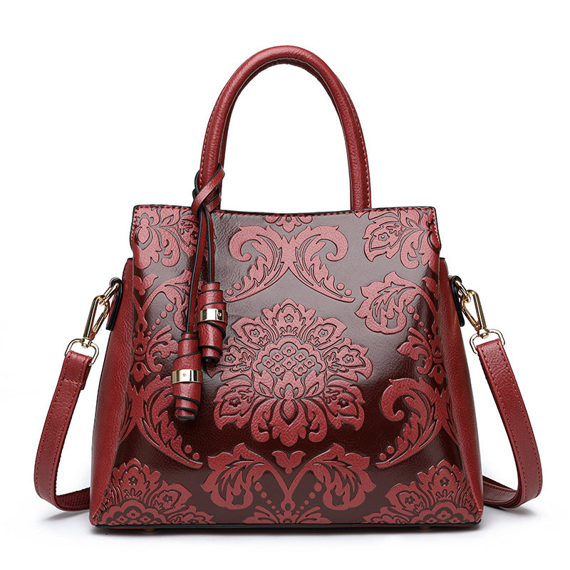 Women's Fashion Minimalist Trendy Retro Chinese Style Women's Messenger Bag