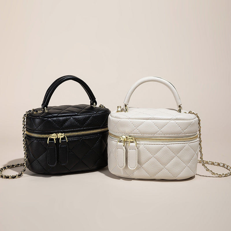 Mobile High-grade Classic Style Diamond Chain Versatile Portable Women's Shoulder Bag
