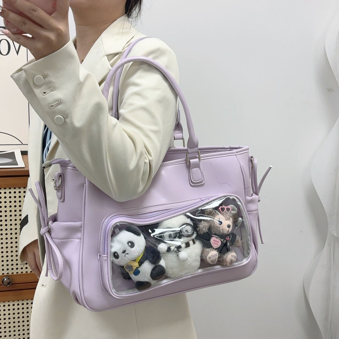 Star Catcher Concert Collection Light Bracket Versatile Large Capacity Cartoon Women's Shoulder Bag