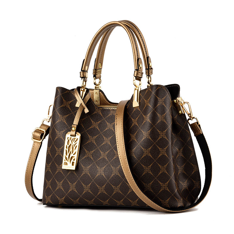 Women's Elegant Commuter Soft Leather Embossed Women's Handbag