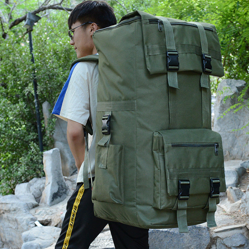 Creative Unique Men's Large Capacity Moving Mountain Climbing, Hiking Bag