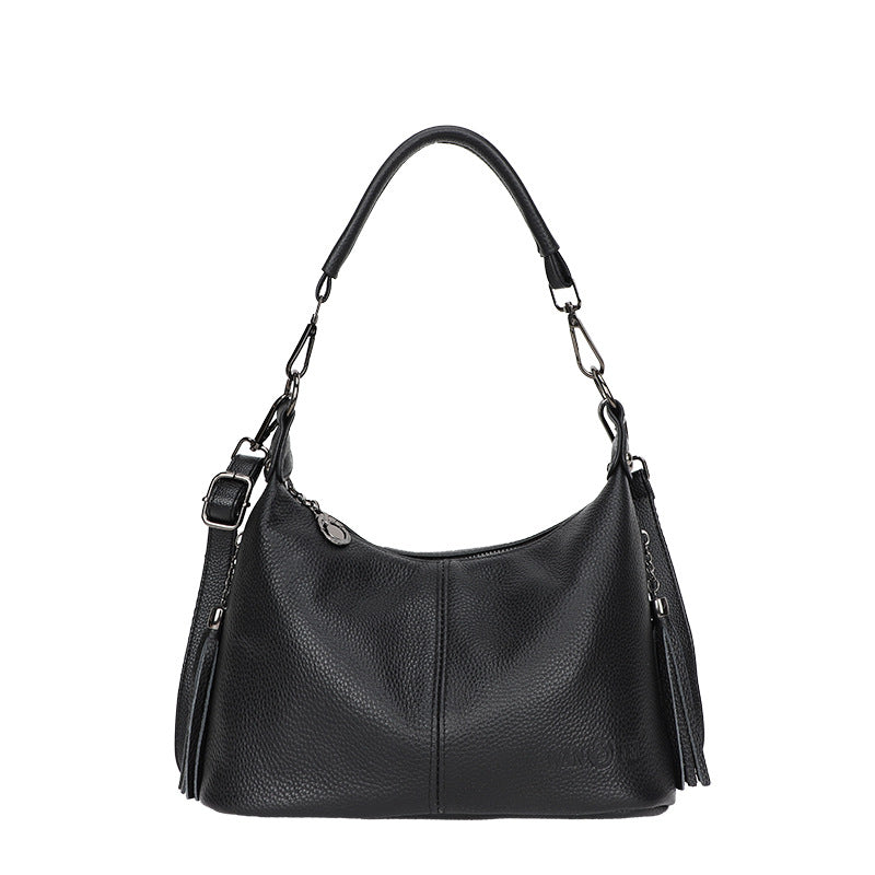 Women's Genuine Leather Portable Cow Korean Style Bags
