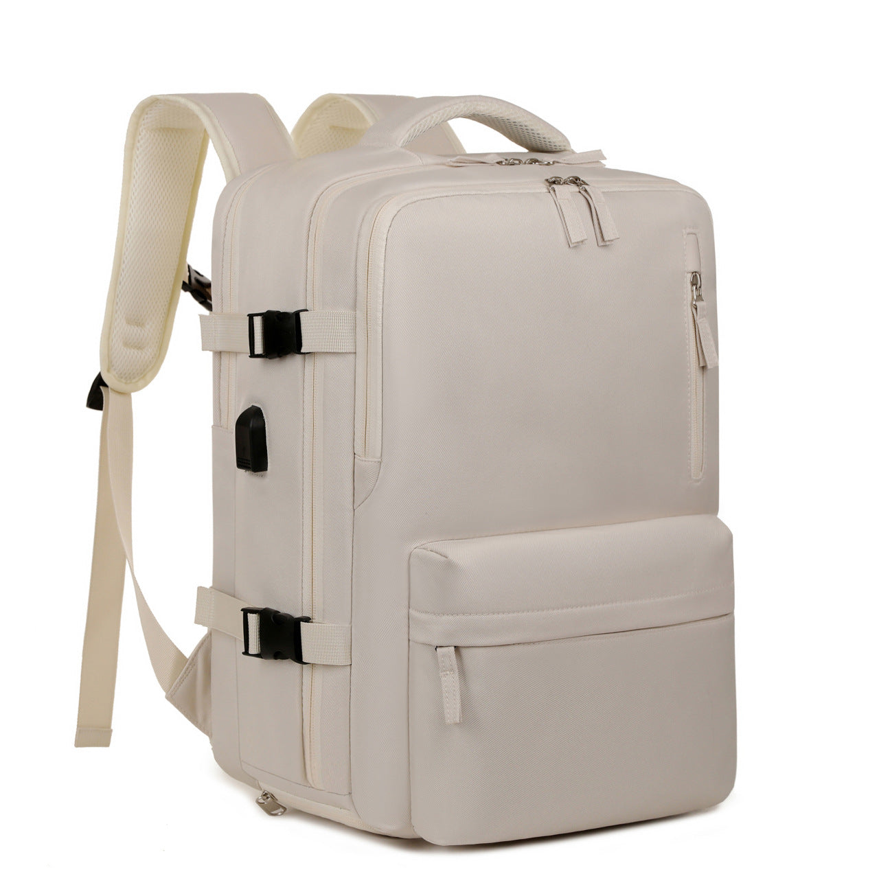Men's Large Capacity Waterproof Rechargeable Computer Business Leisure Backpack