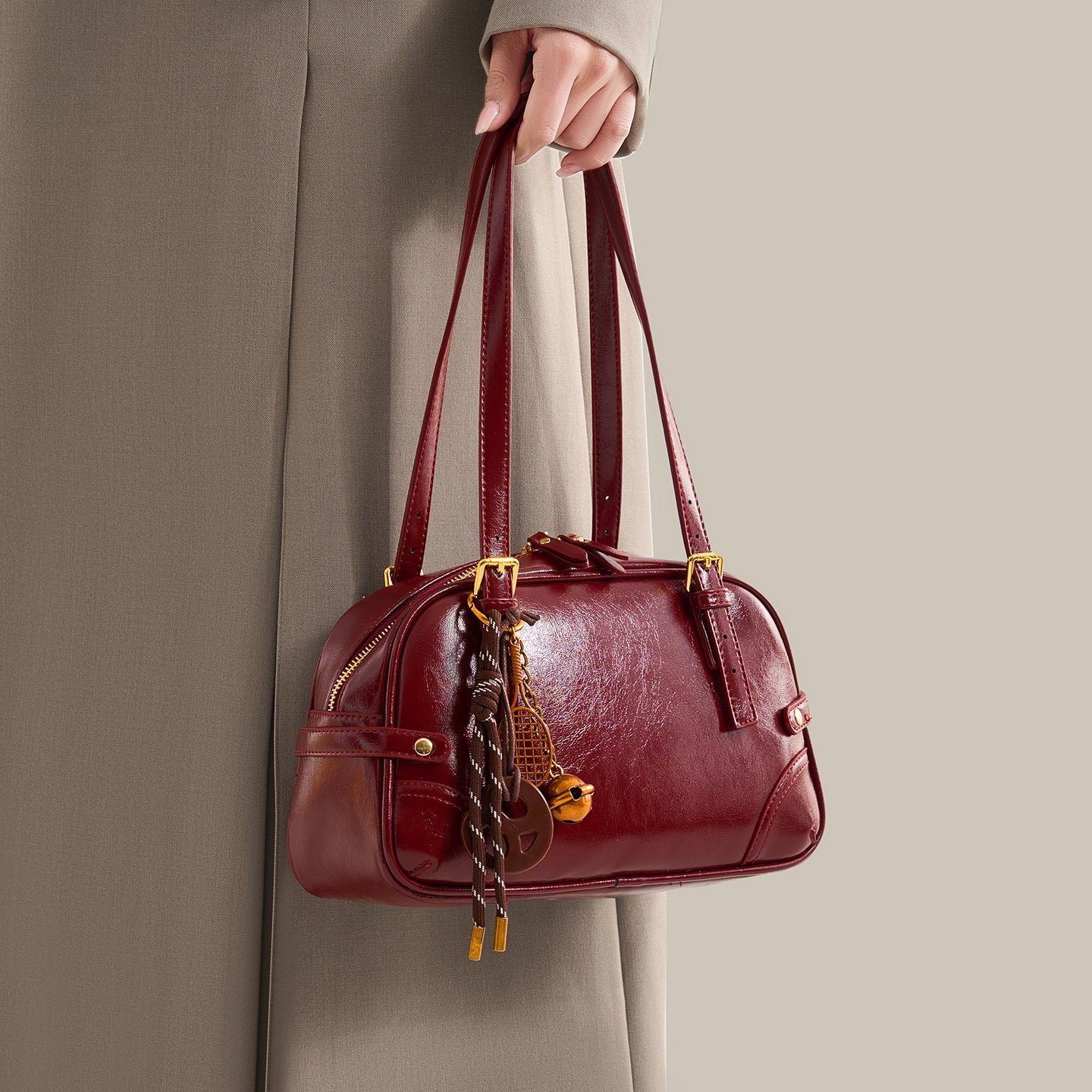 Women's Retro Large Capacity Western Style Portable Bags