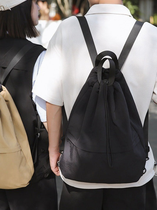 Women's & Men's Drawstring Bundle Lightweight Foldable Waterproof Backpacks
