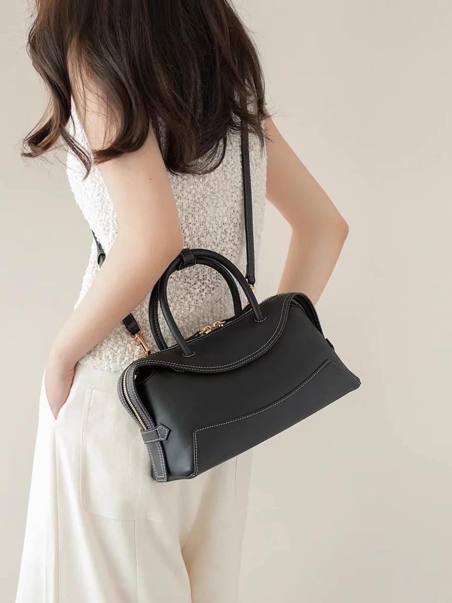 Women's Simple Fashion Portable Bowling Commuter Pillow Bags