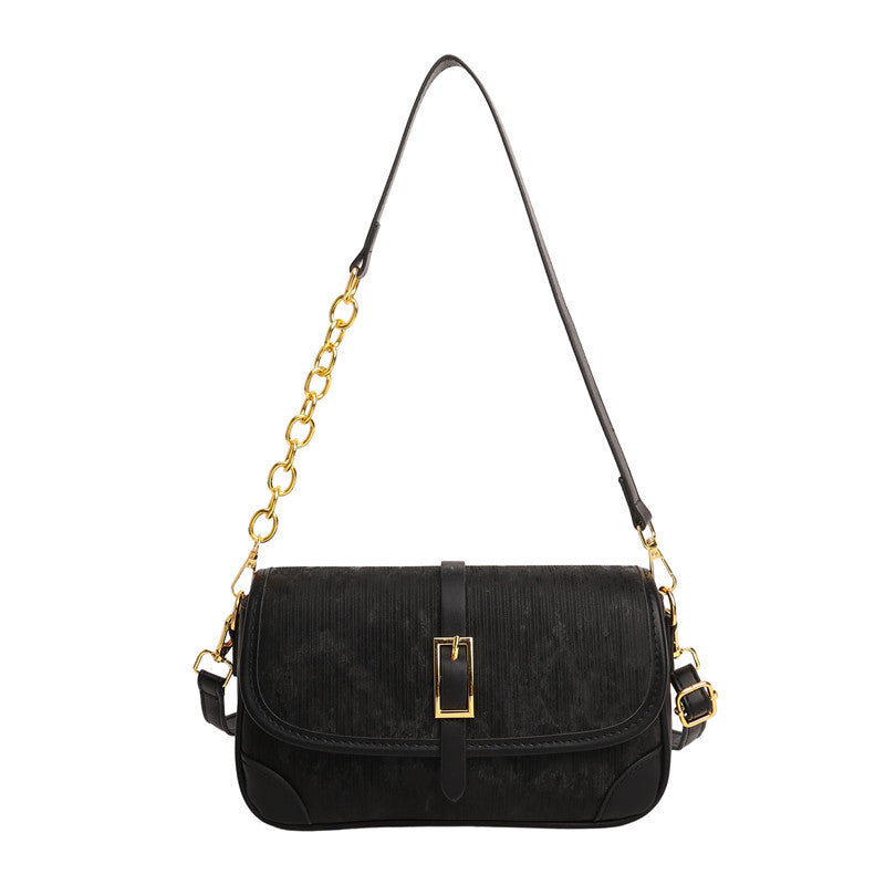 Women's Fashion Stitching Spring Simple Popular Temperament Women's Shoulder Bag