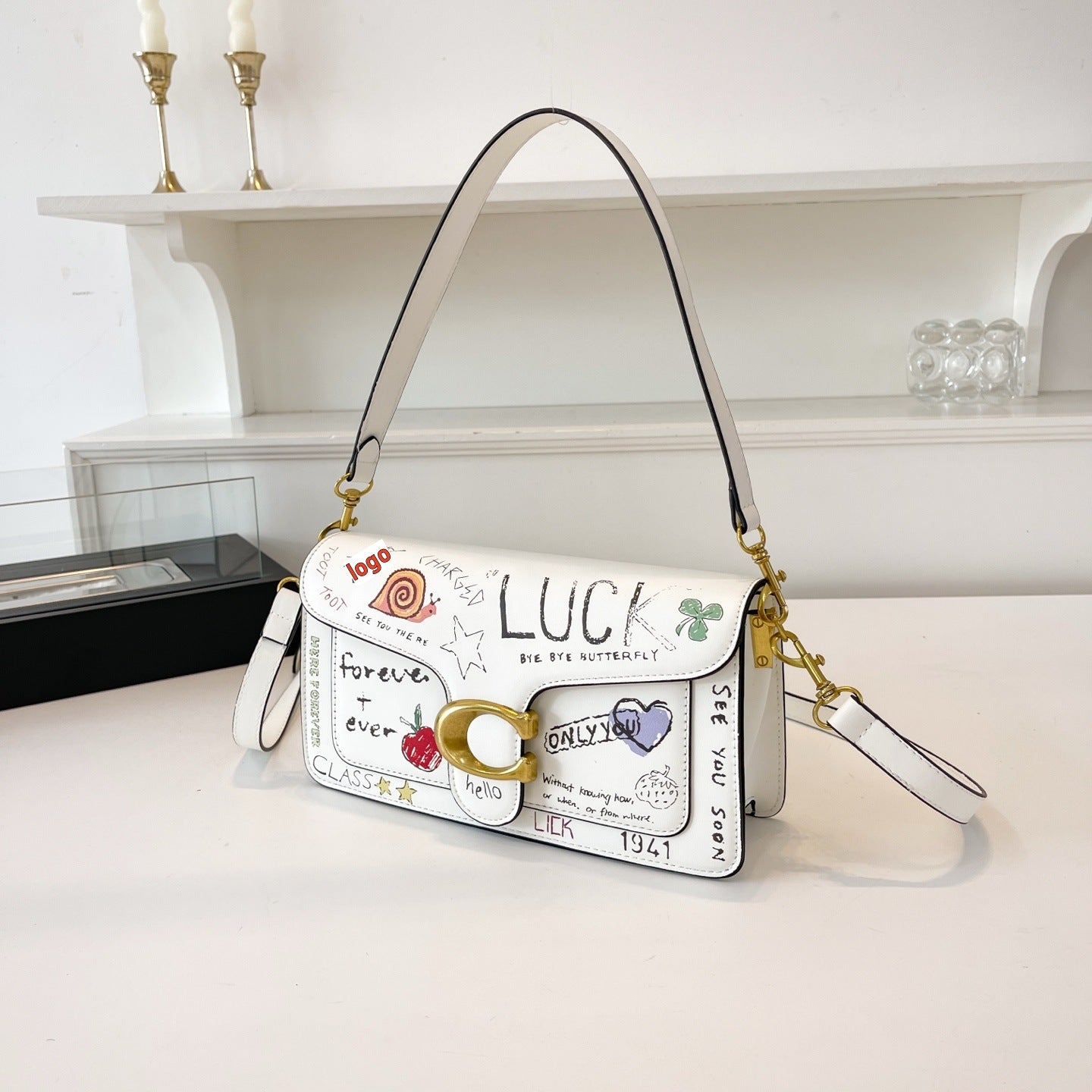 Women's High Sense Printed Iti Portable Bags