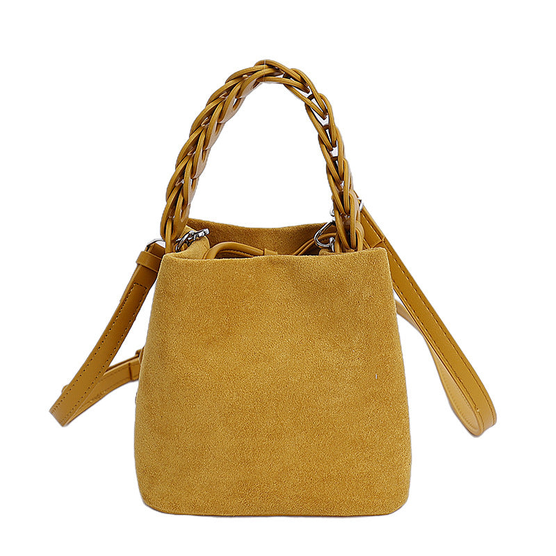 Pretty Women's Retro Brown Exquisite Portable Women's Shoulder Bag