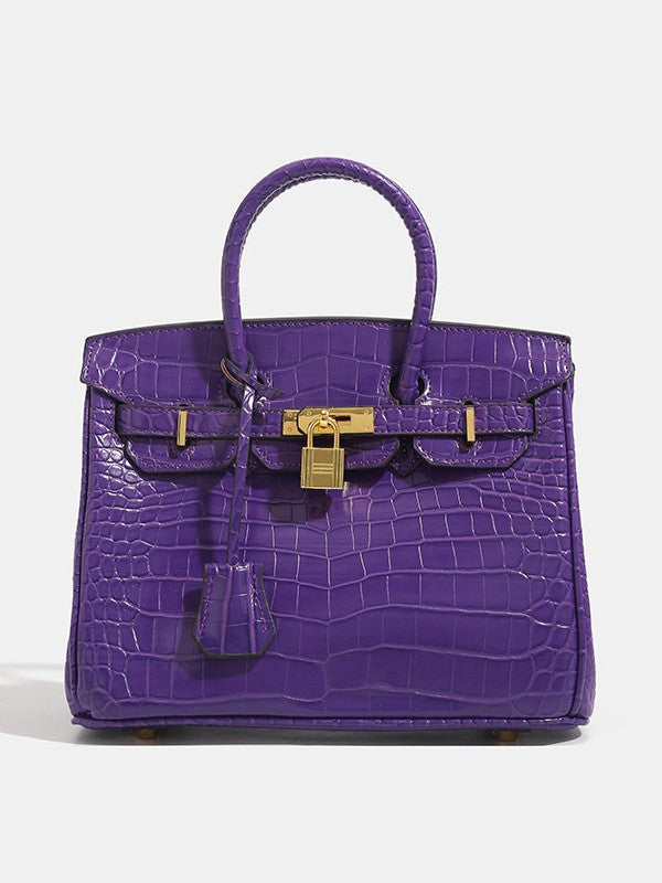 Women's Crocodile Pattern Light Luxury Large Capacity Women's Messenger Bag