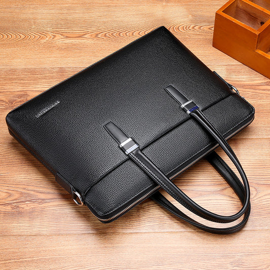 Elegant Men's Large Capacity Business Simple Men's Tote