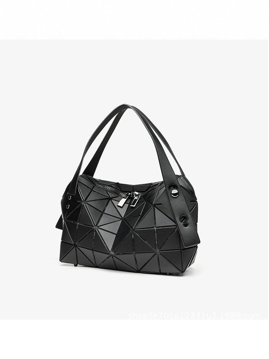 Women's Geometric Rhombus Fashion Simple Commute Niche Shoulder Bags