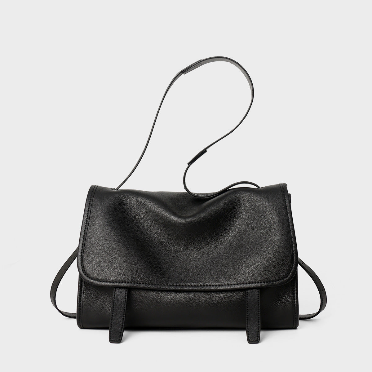 Trendy Calf Leather Vintage For Genuine Women's Shoulder Bag