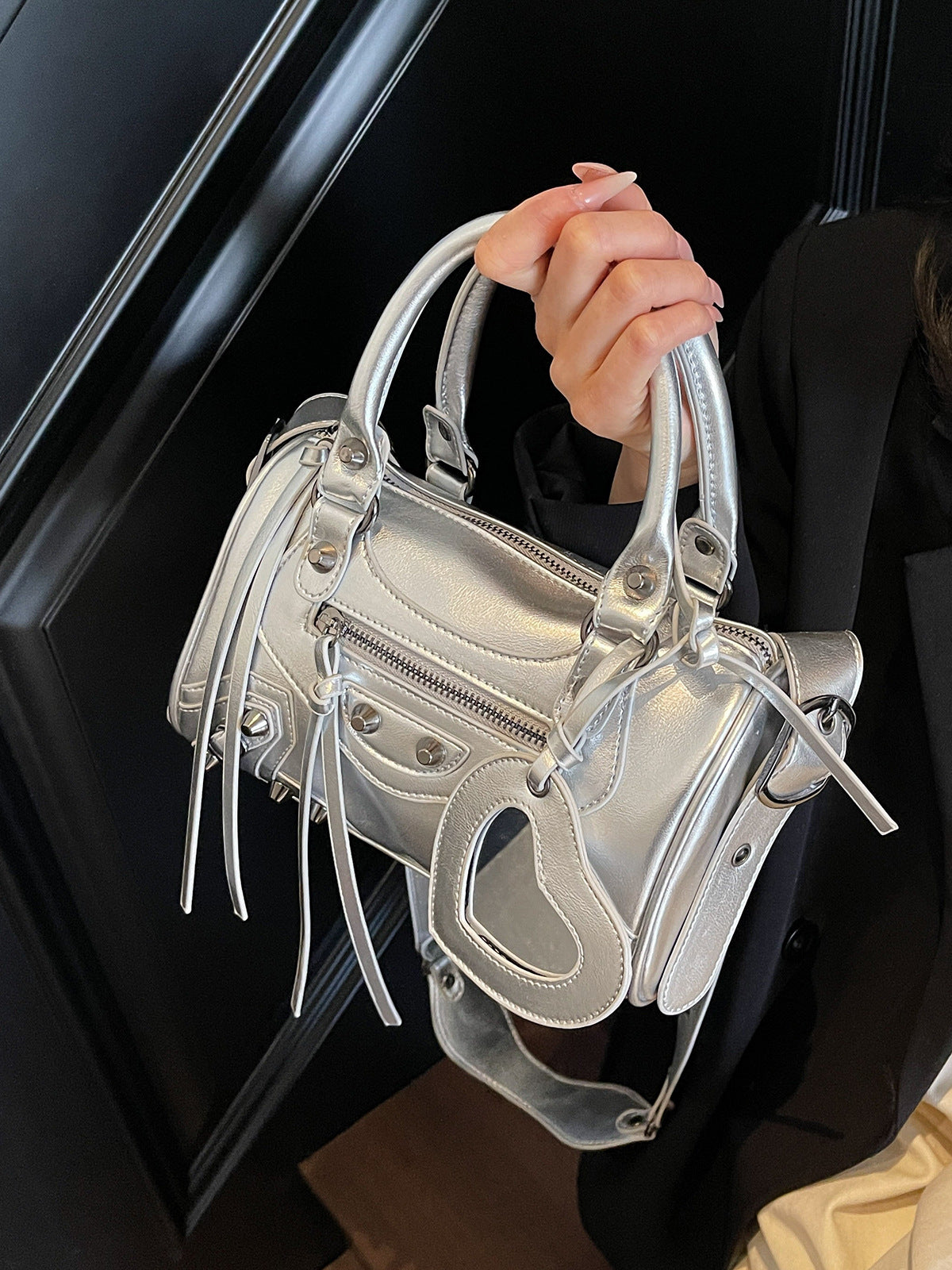 Women's High-grade Best Selling Motorcycle Popular Hand Holding Bags