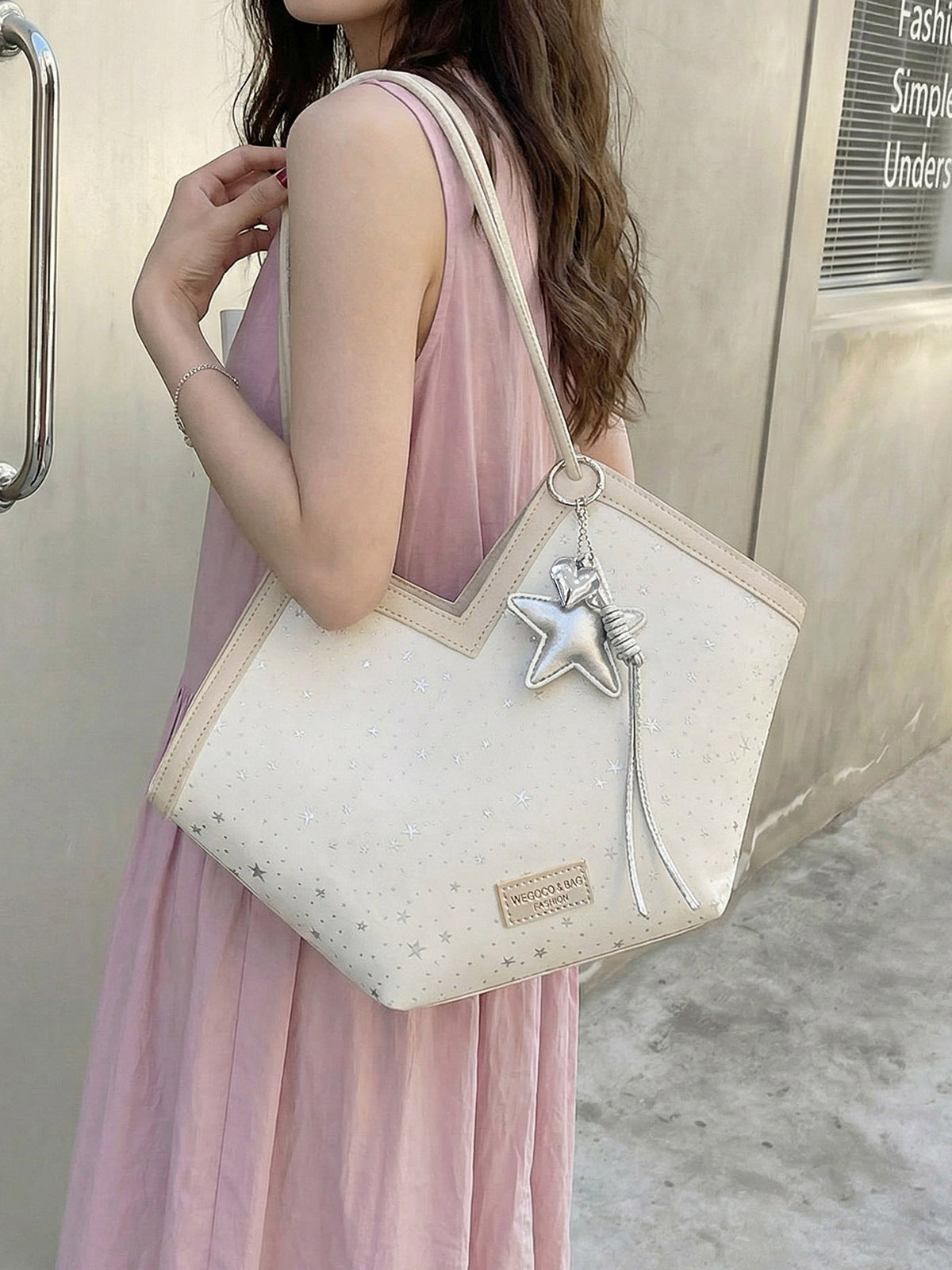 Women's Large Capacity Fashion Commuter For College Tote Bag