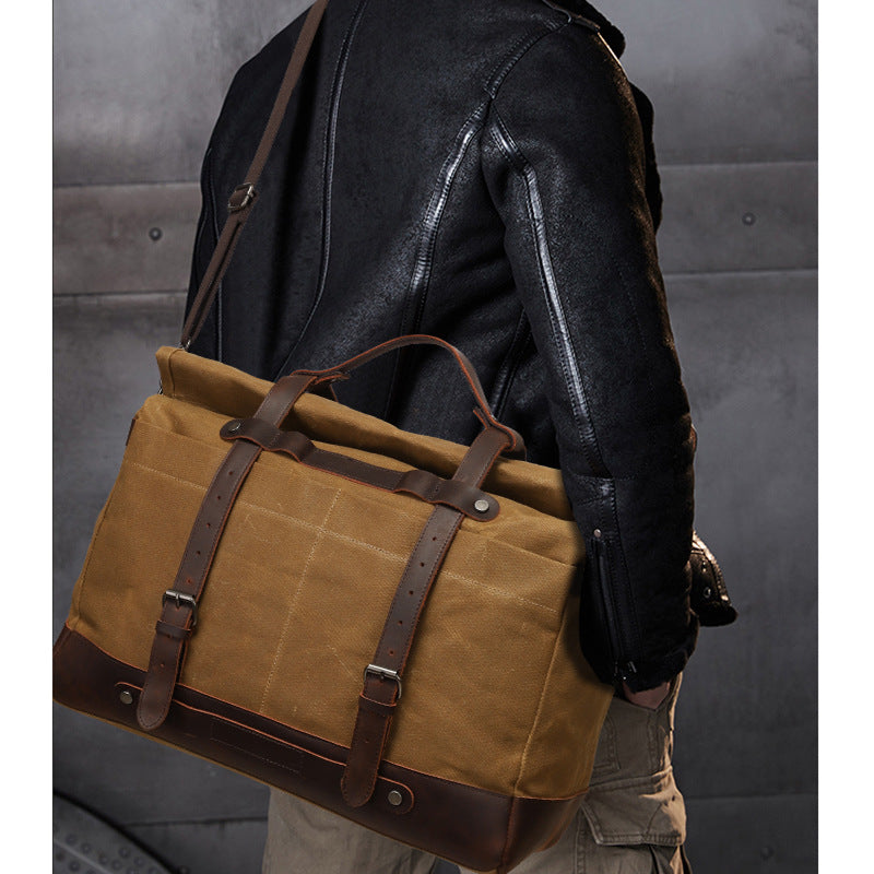 Innovative Pretty Men's Waxed Canvas Vintage Men's Tote