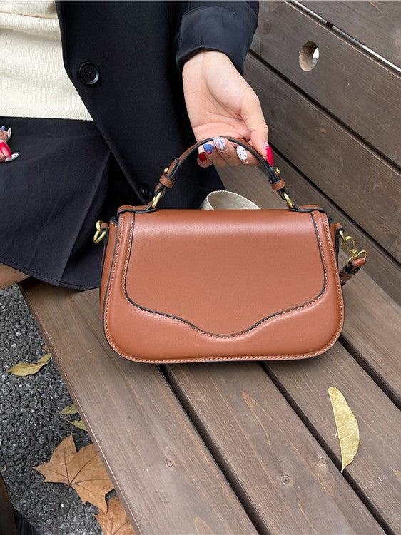 Women's Autumn Fashion Commuter Leisure Saddle Women's Messenger Bag