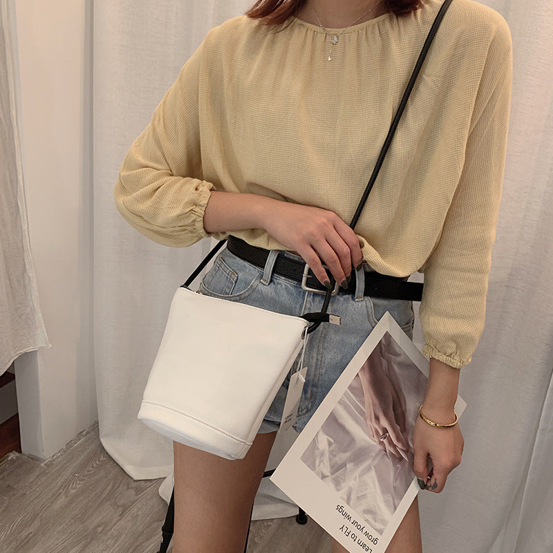 Women's Summer Fashion Soft Leather Thin Strap Women's Messenger Bag
