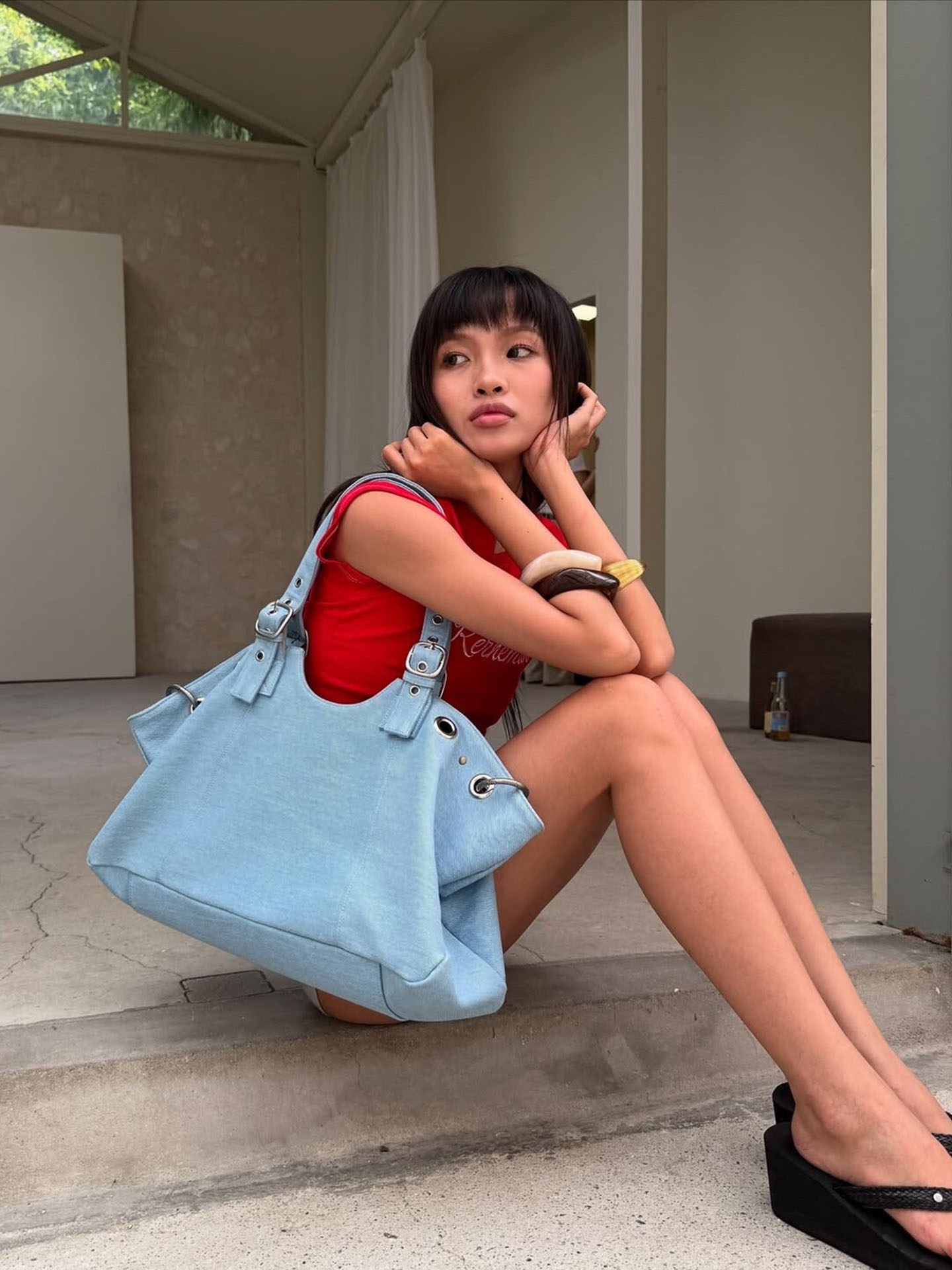 Women's Korean Style Large Capacity Commuter High-grade Sweet Cool Hot Shoulder Bags