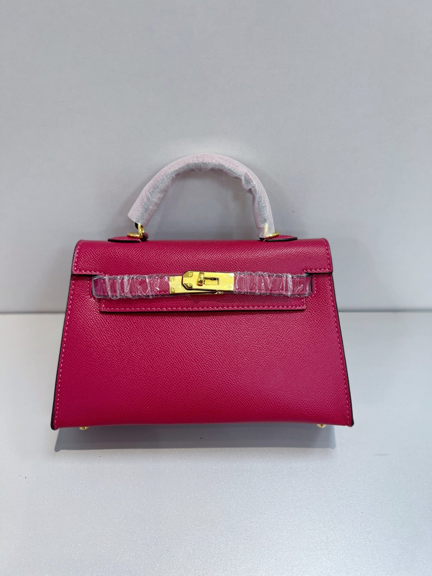Women's Kelly Genuine Leather Palm Print High-grade Women's Handbag