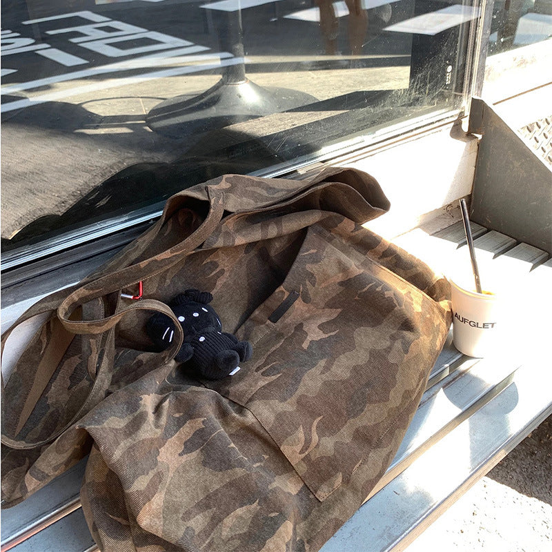 Capacity Trendy Cool Personality Street Style Tote Bag
