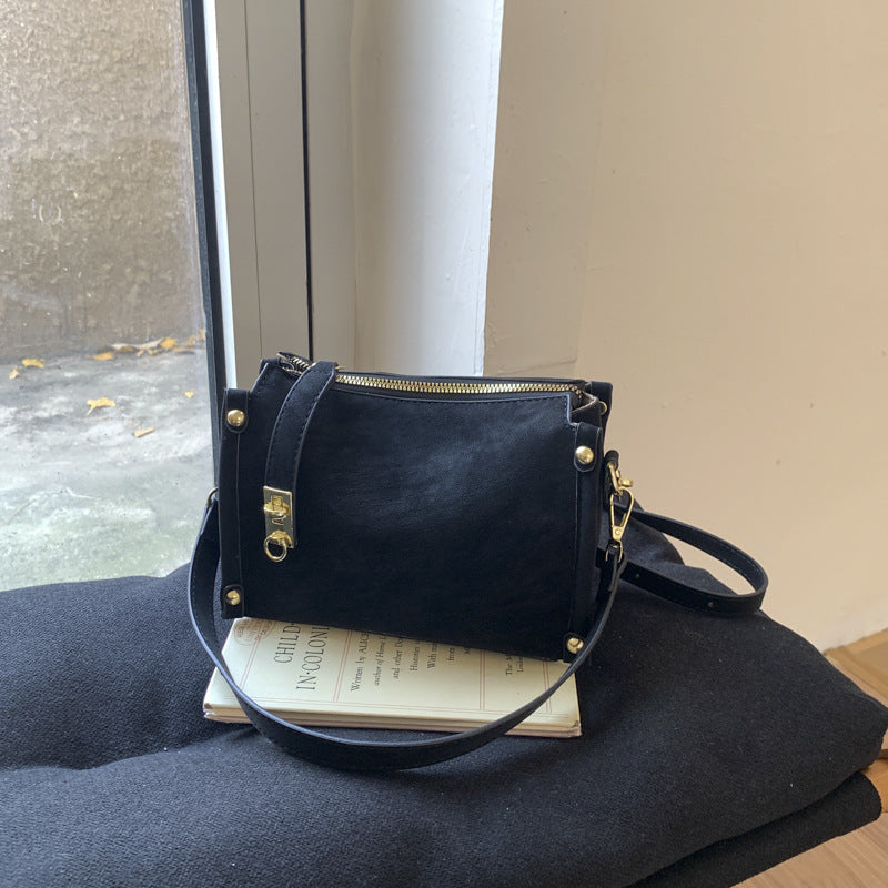 Women's Korean Retro Popular Stylish Good Texture Women's Shoulder Bag
