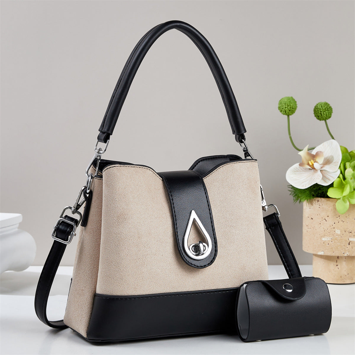Fashion Good-looking Macaron Versatile Large Capacity Women's Handbag