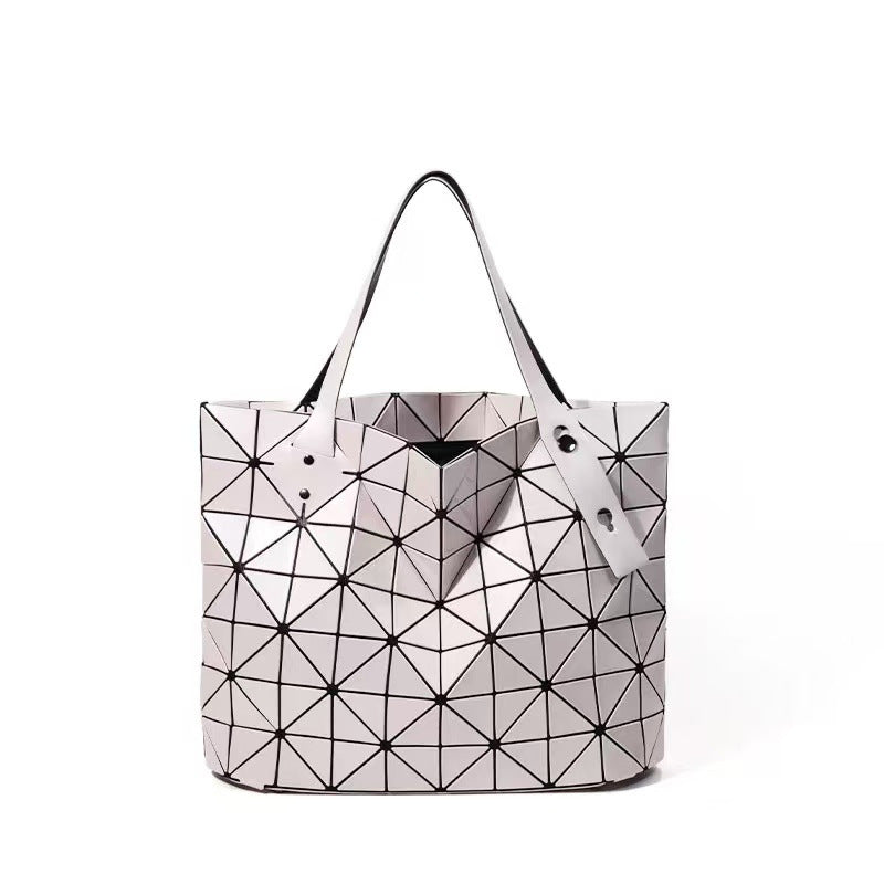 Fashion Geometry Pattern Large Capacity Commuter Women's Shoulder Bag