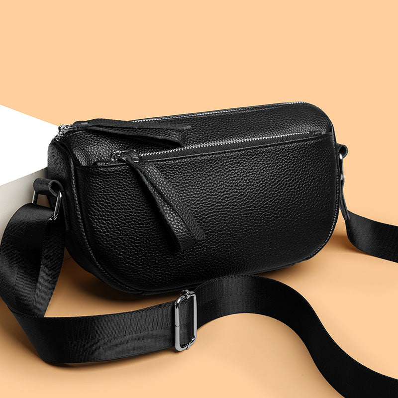 Women's Genuine Leather First Layer Cowhide Fashion Women's Shoulder Bag