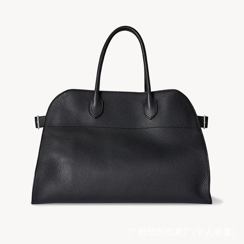 Portable Commuter Leather Large Capacity Computer Tote Bags