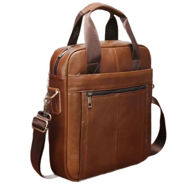 Men's Leather First Layer Cowhide Vintage Backpacks