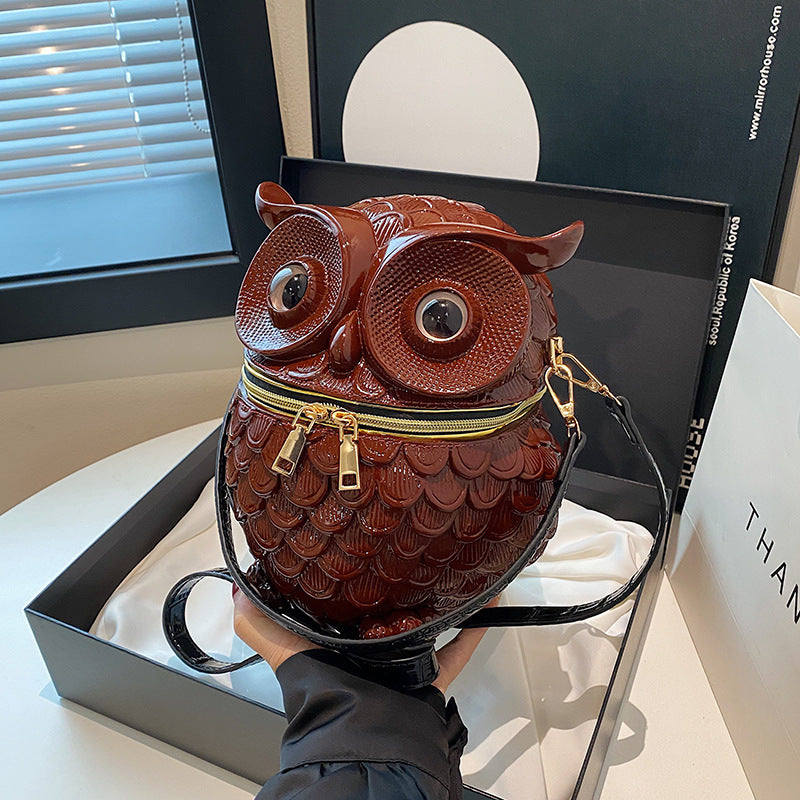 Personalized Creative Owl Female Fashion Chain Women's Messenger Bag