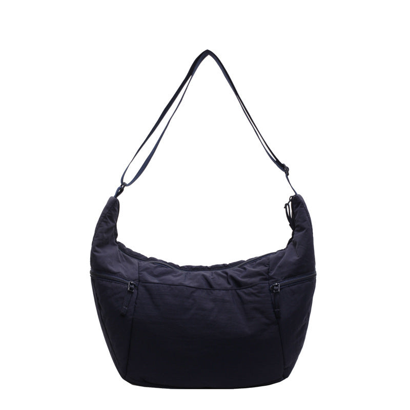 Women's Dumpling Large Capacity Croissant Commuter Nylon Women's Messenger Bag